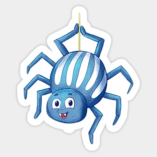 Spider Funny Hand Drawn Sticker